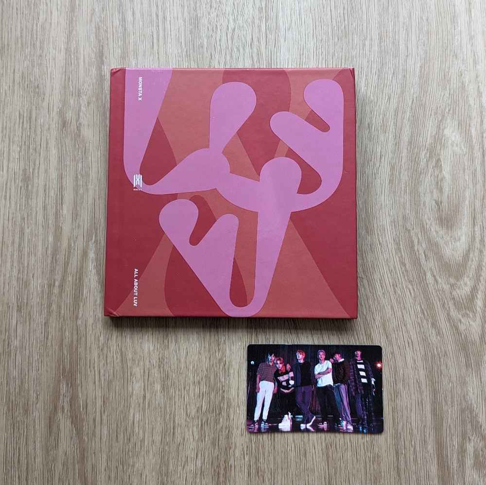 Monsta X All About Luv Version 1 Album